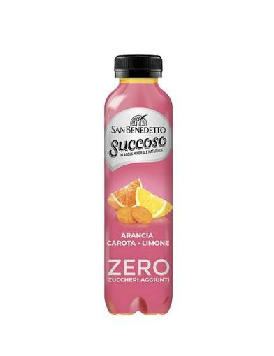 San Benedetto Succoso Zero Arancia Carota Limone 0,40Lx12 bottiglie