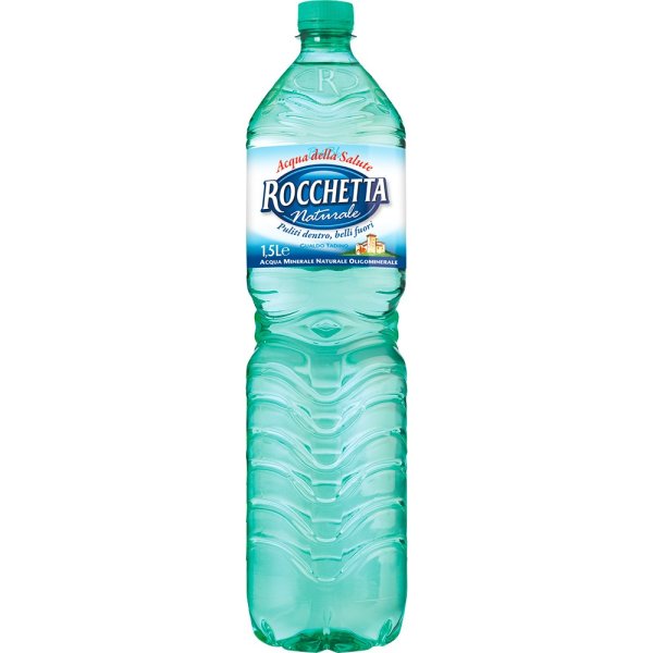 Acqua Rocchetta Naturale Pet 1,5 litri × 6 bottiglie