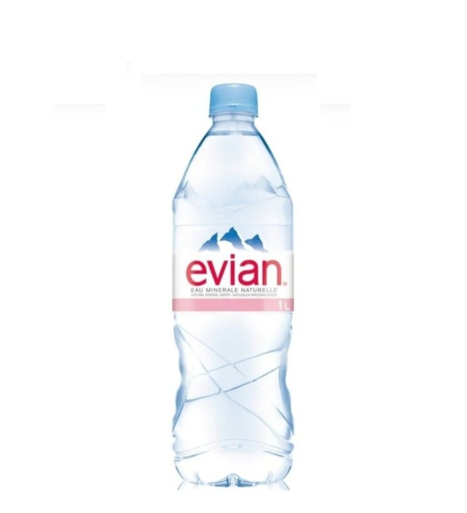 Acqua Evian naturale Pet 1 litro x 6 bottiglie