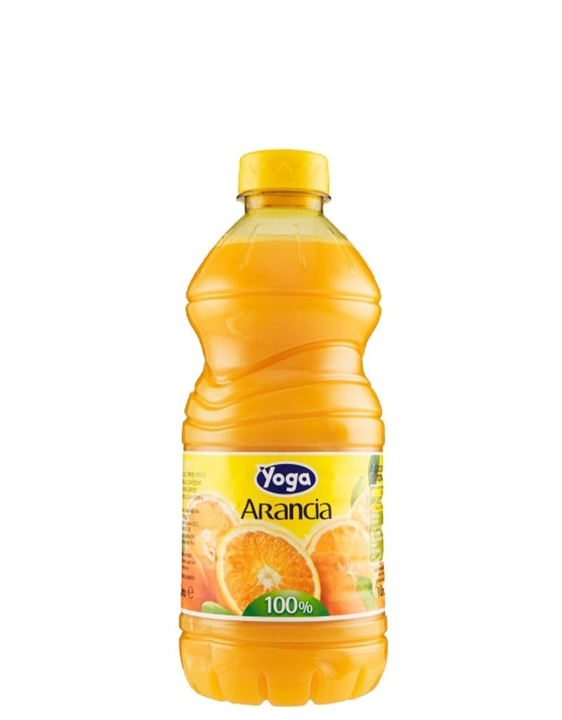 Succo di Frutta Yoga 100 % Arancia Pet 1 Litro x 6 Bottiglie