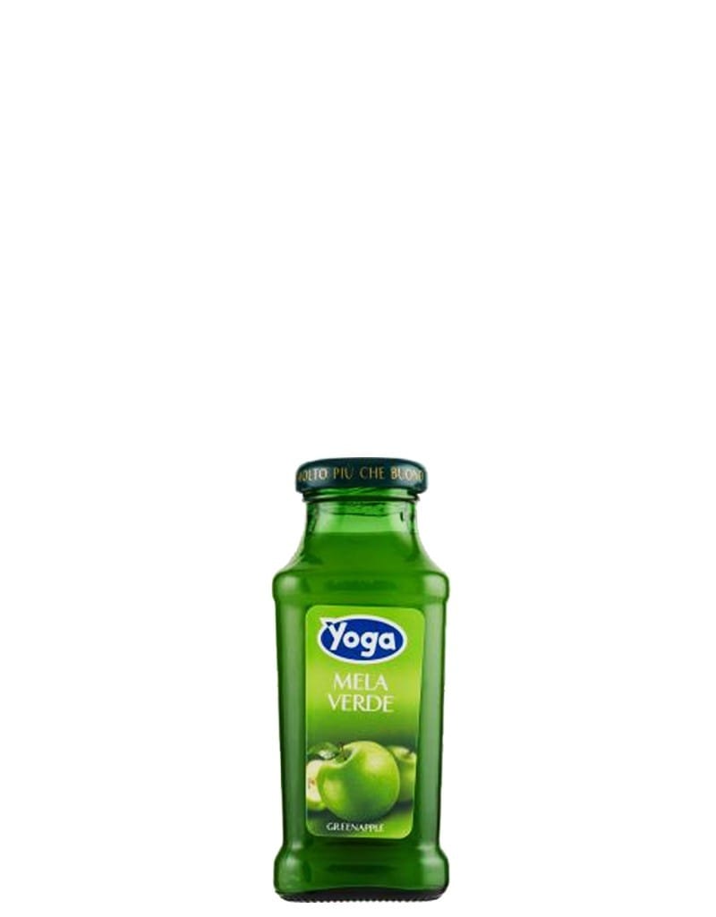 Succo di Frutta Yoga Mela verde Vetro 20 cl x 24 Bottiglie