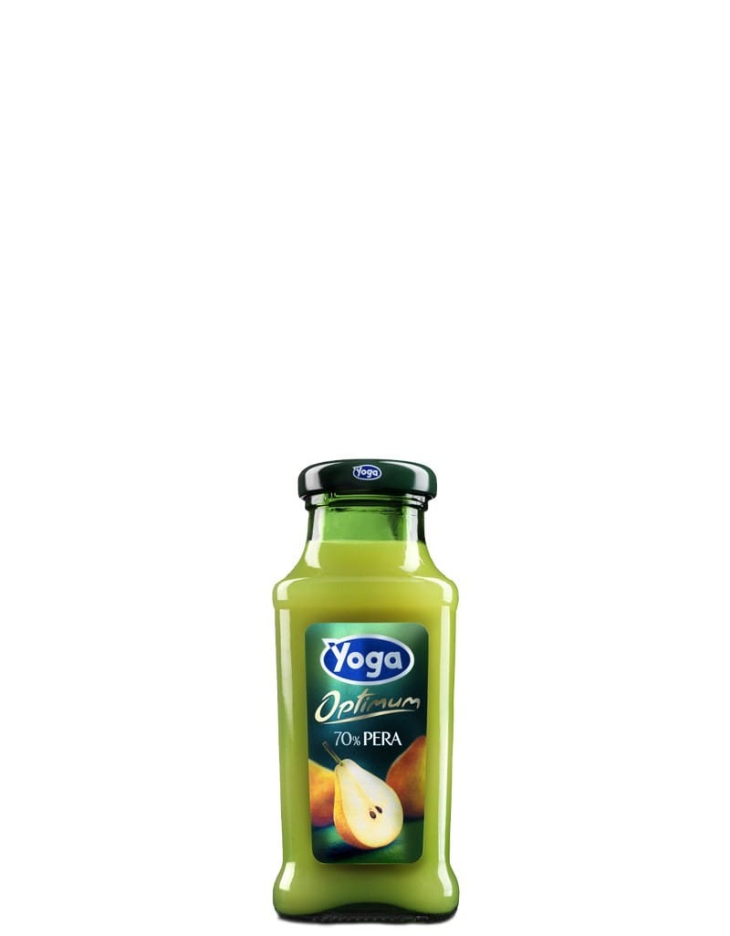 Succo di Frutta Yoga Pera Vetro 20 cl x 24 Bottiglie