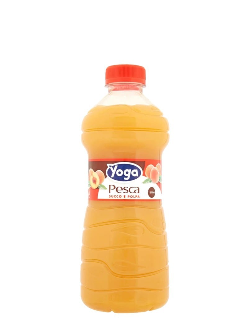 Succo di Frutta Yoga Pesca Pet 1 Litro x 6 Bottiglie